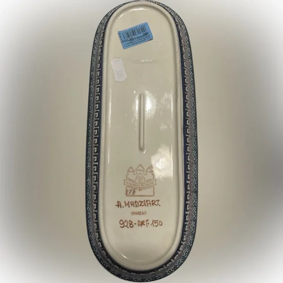 Unikat Polish pottery tray